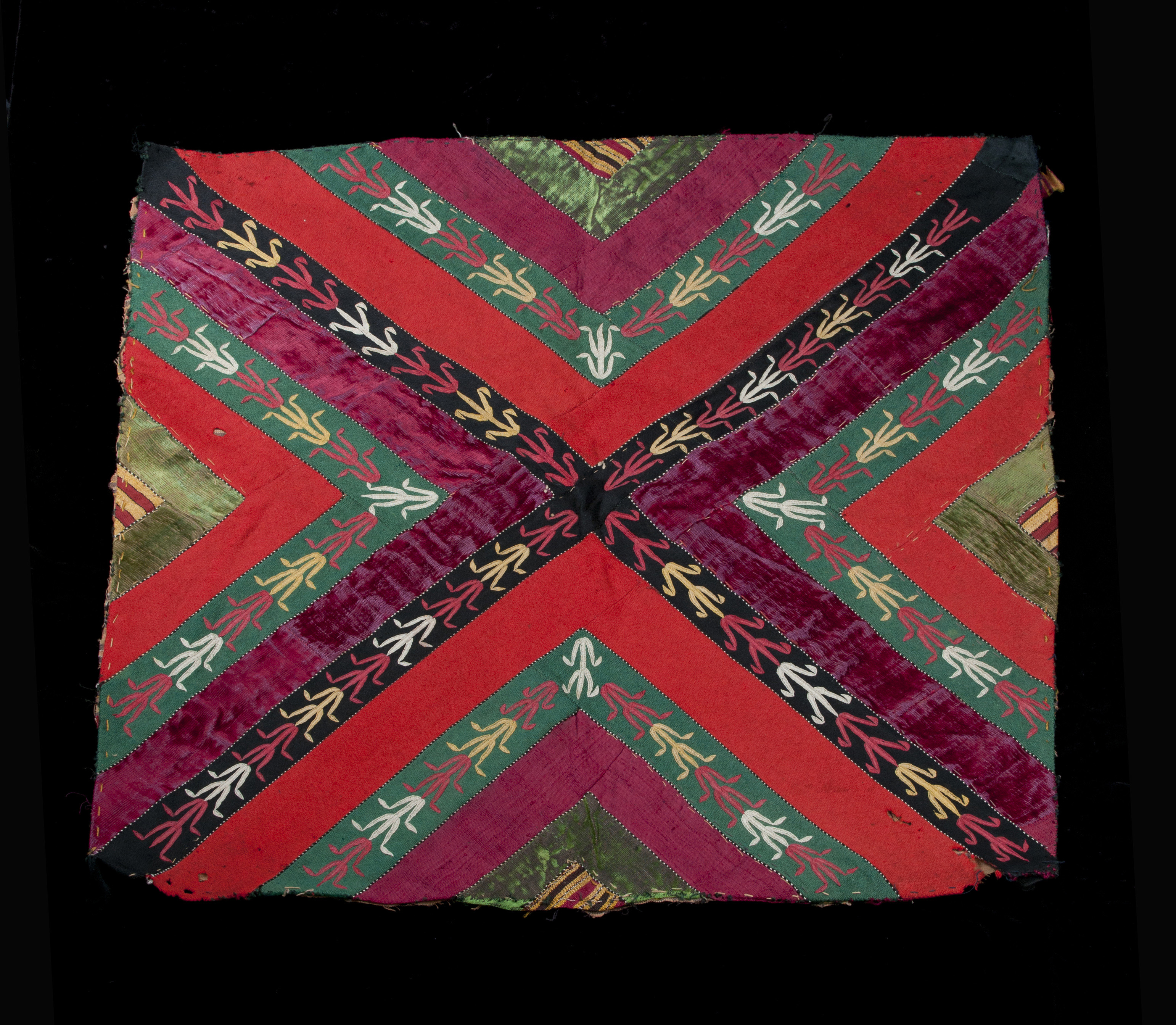 This is a 19th century Yomud bread cover