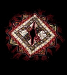 This is a finely embroidered Tekke child's bib. Rare,