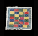 Hazara finely embroidered cover. 