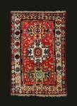Antique Lesghi Star Rug